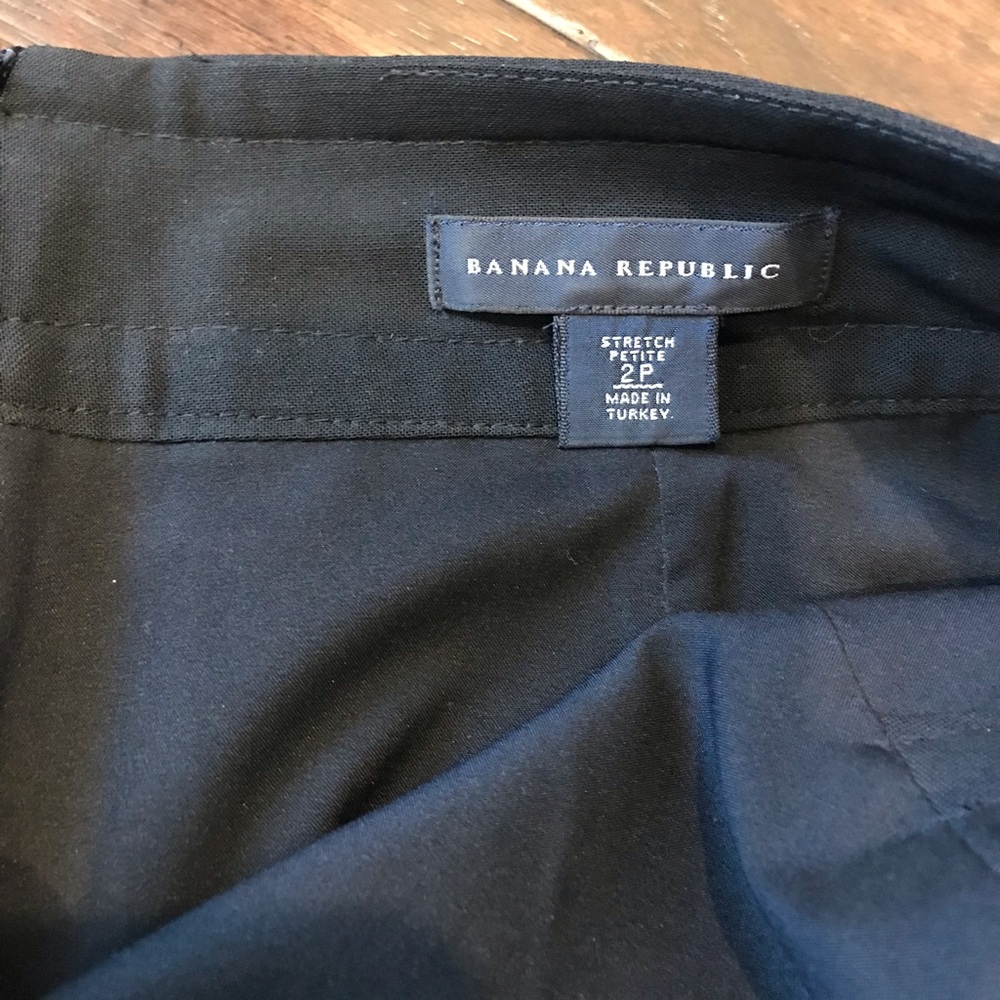 NWOT Banana Republic 2P Black Dressy Skirt Suit